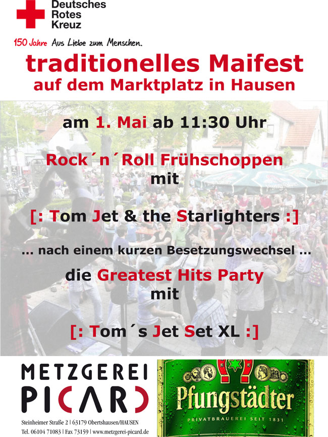 Anzeige für das Maifest