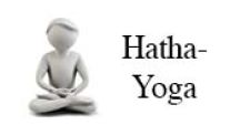 Foto: Logo einer sitzenden Yoga-Figur